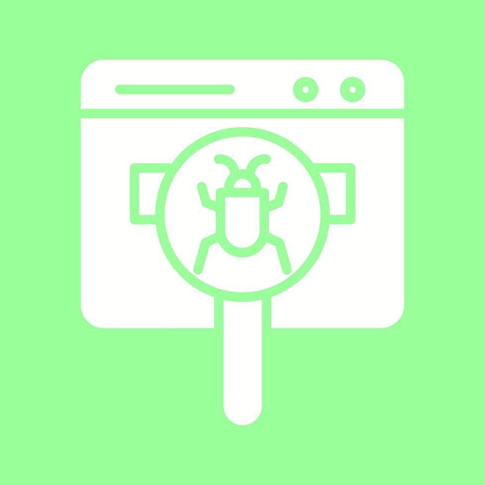 Web Bug Vector Icon