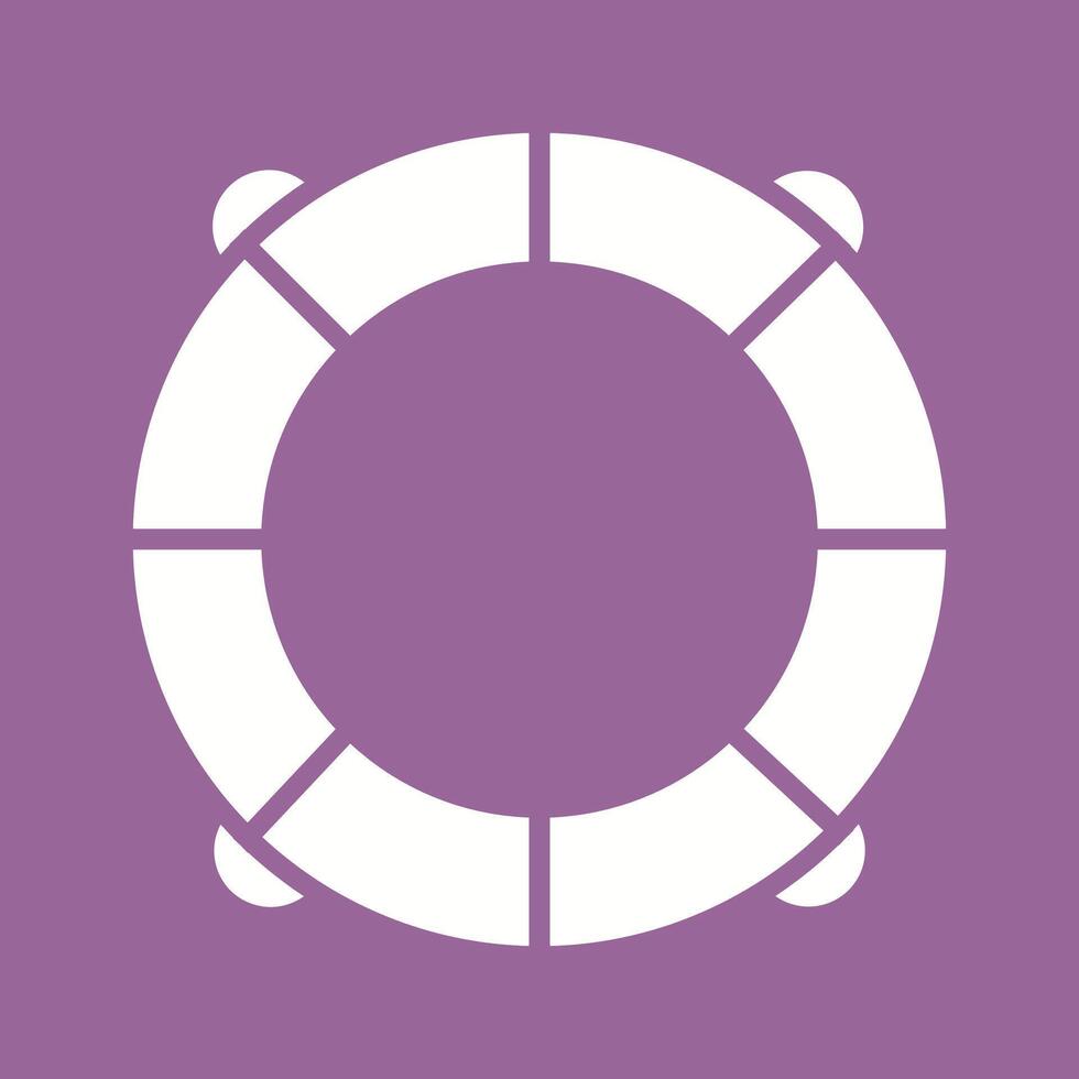 Life Saving Tube Vector Icon