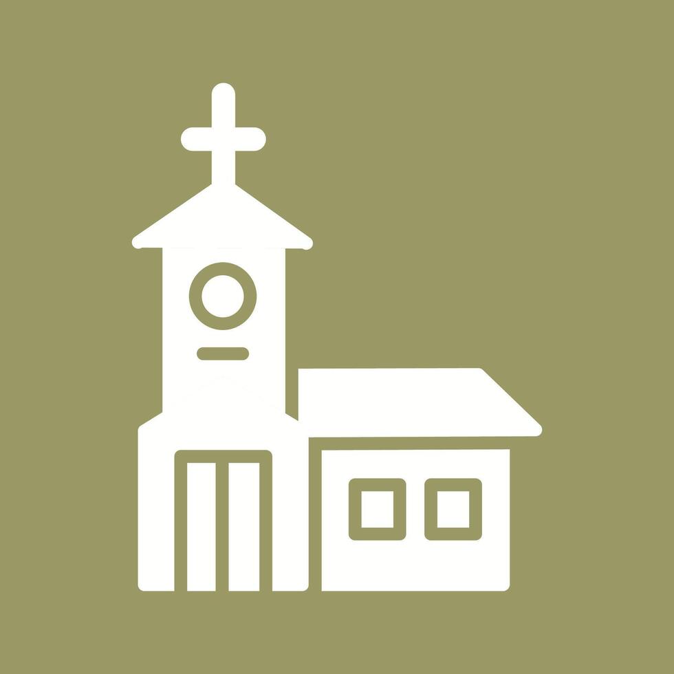 edificio Iglesia vector icono