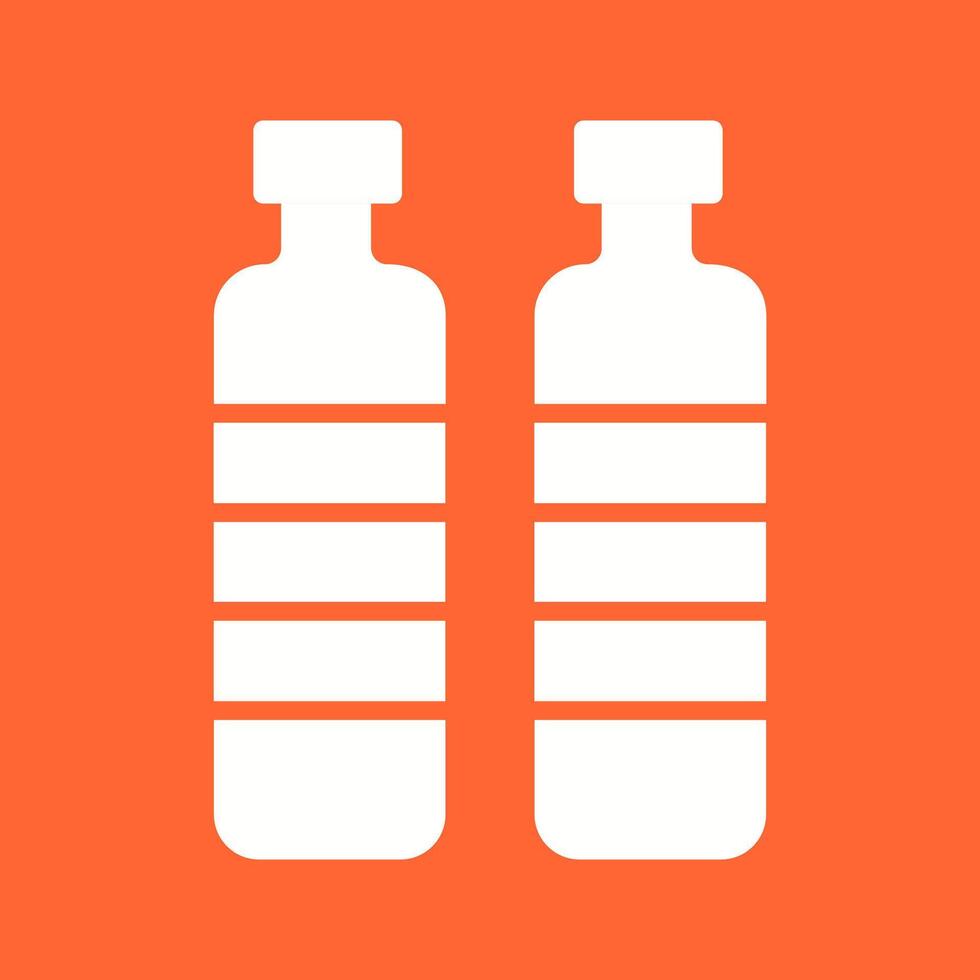 Bottle in Water Vector Icon