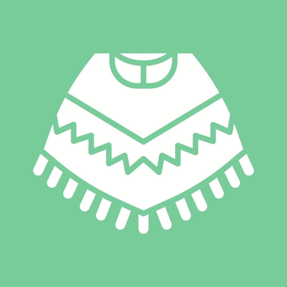 Poncho Vector Icon