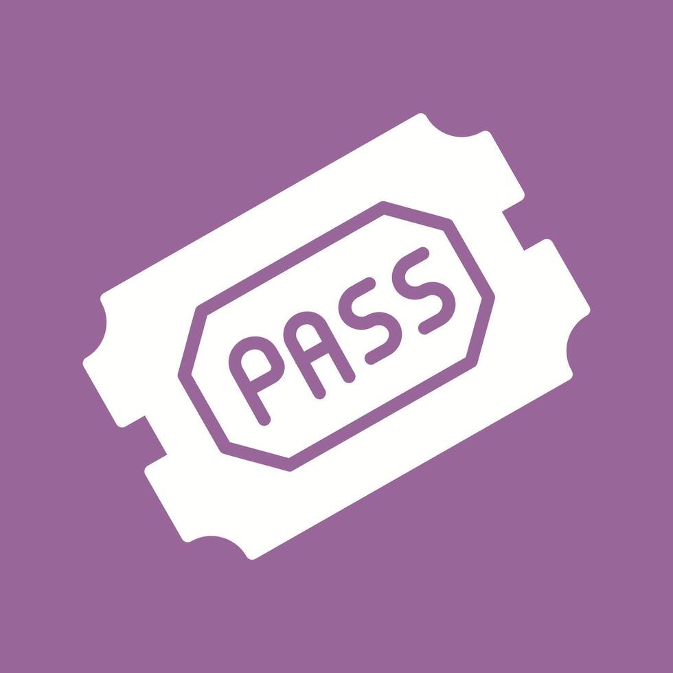 Passes Vector Icon