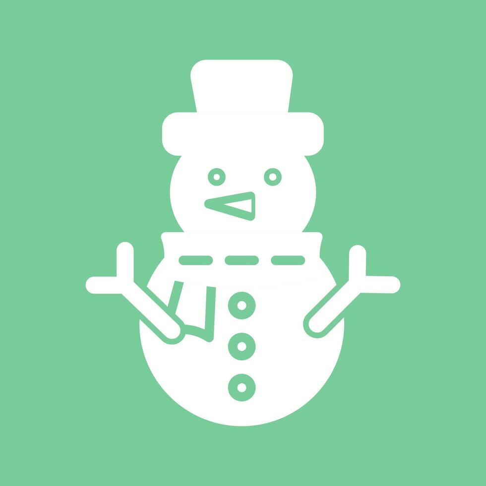 Snowman Vector Icon