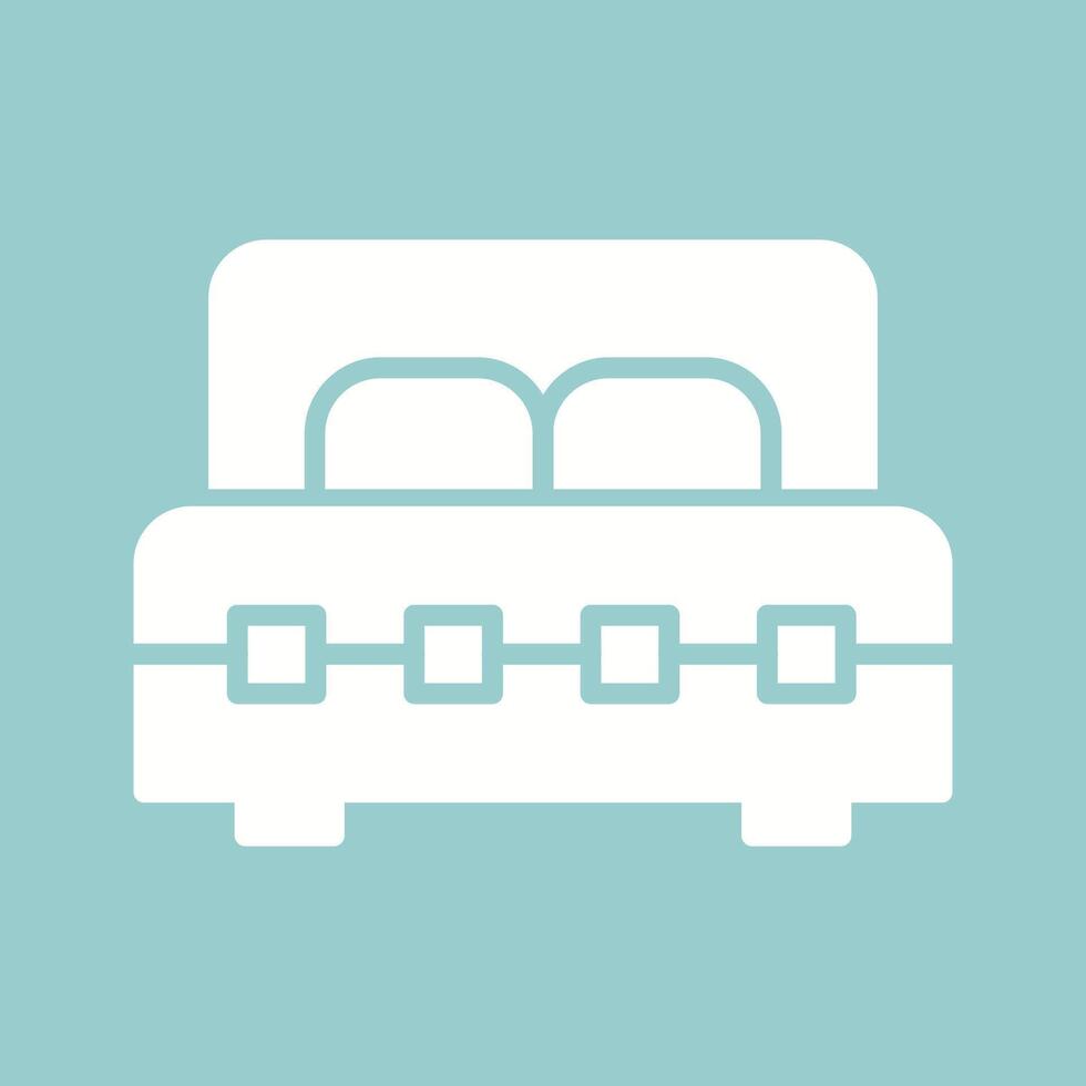 Double Bed I Vector Icon