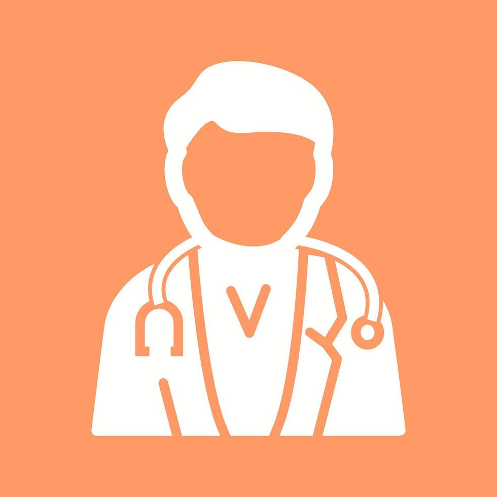 Male Doctor Vector Icon