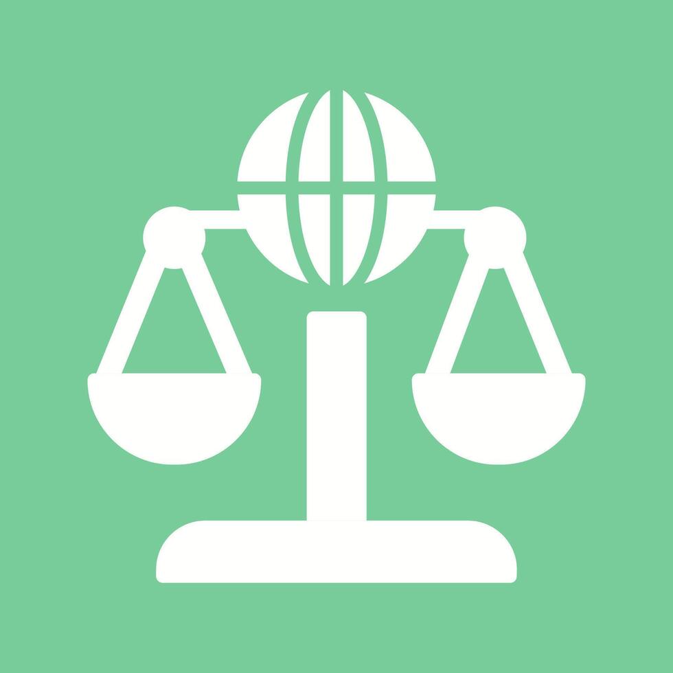 International Law Vector Icon
