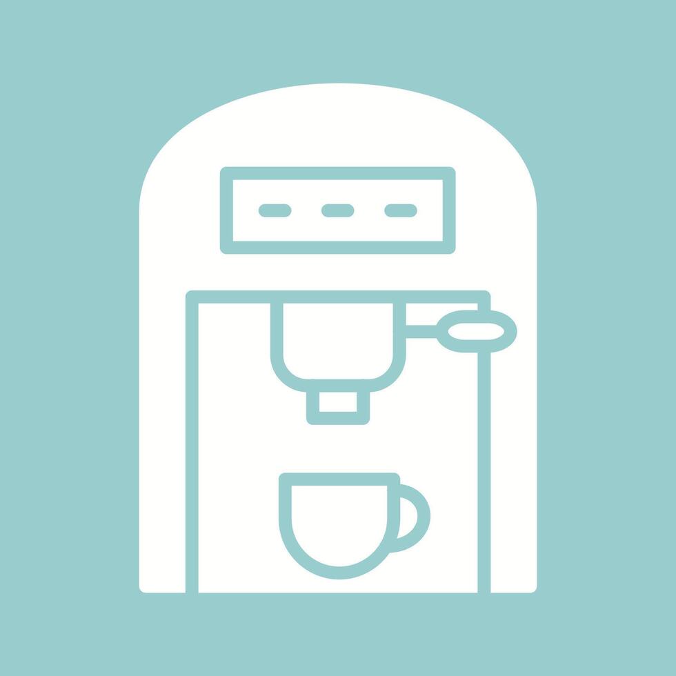 café máquina ii vector icono