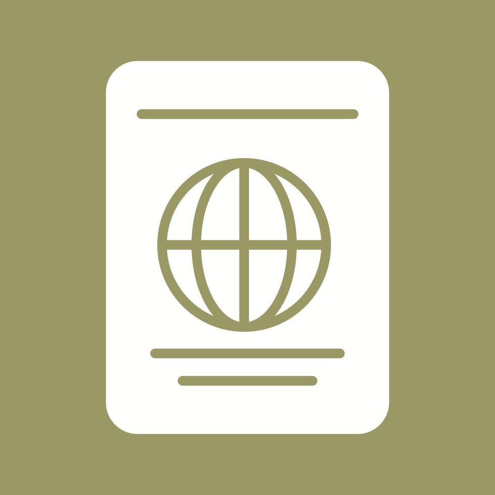 Passport Vector Icon