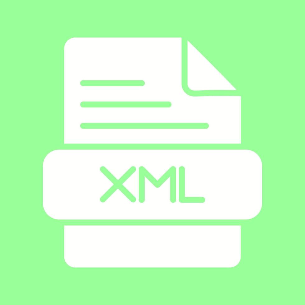 XML Vector Icon