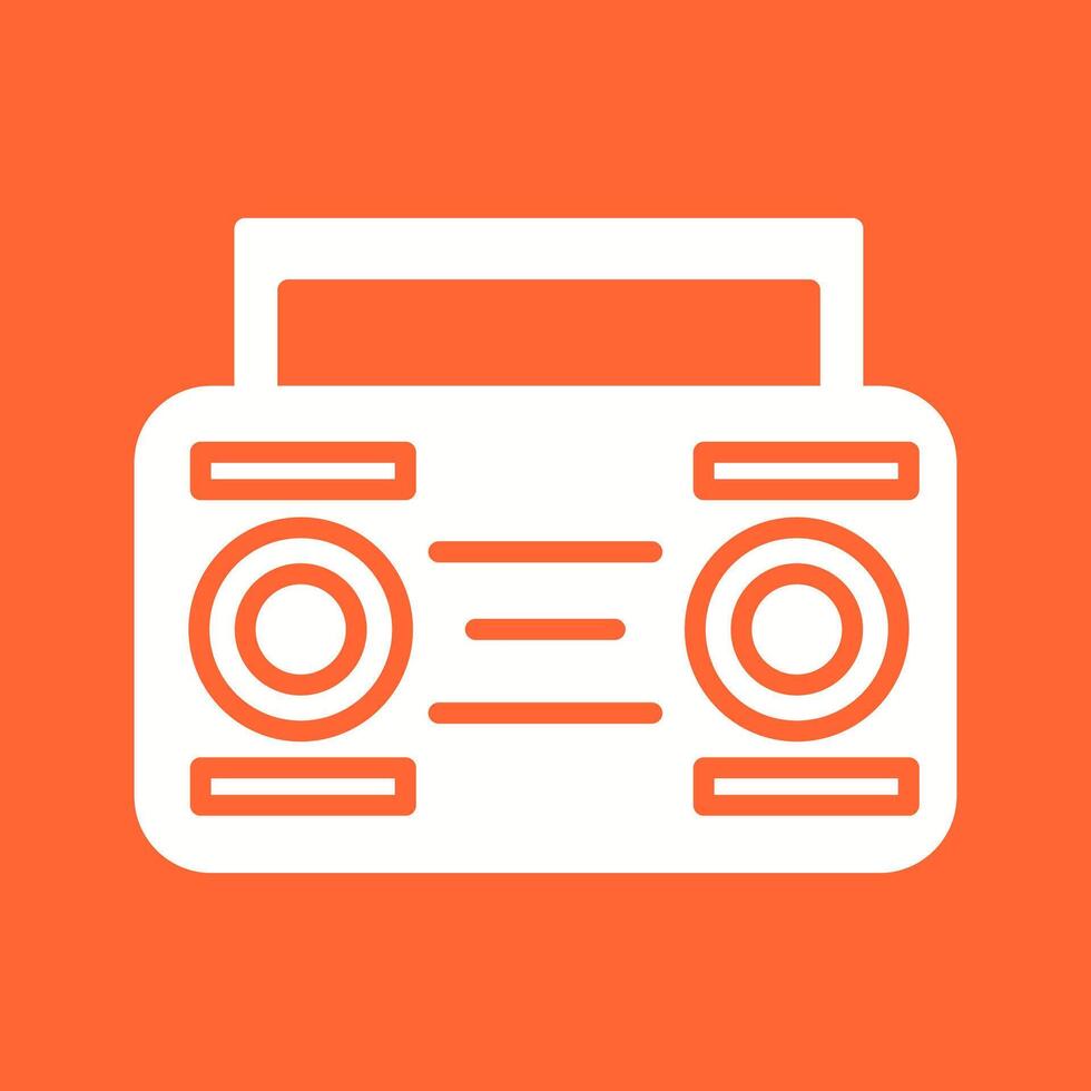 Cassette Player Vector Icon