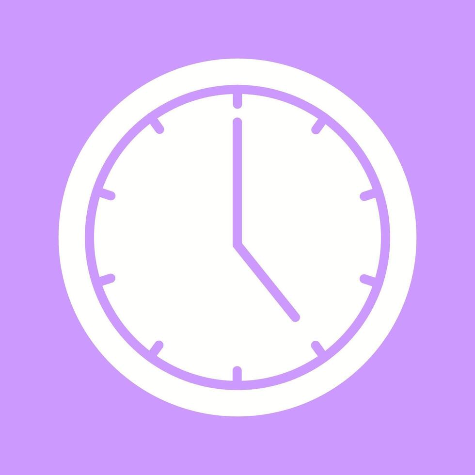 Clock Vector Icon