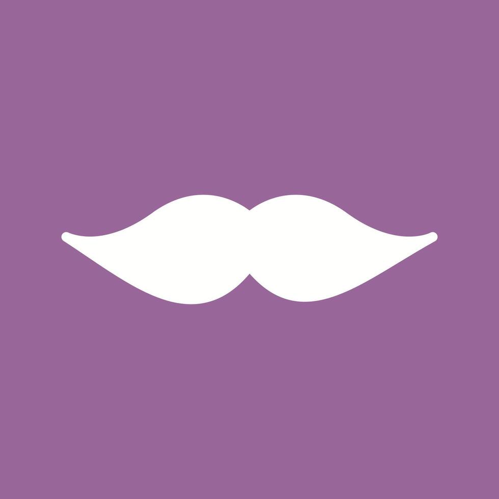 Bigote yo vector icono