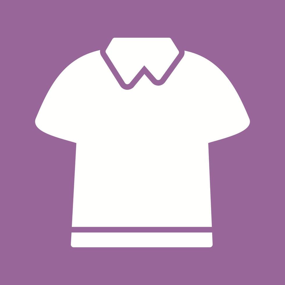 Polo Shirt Vector Icon