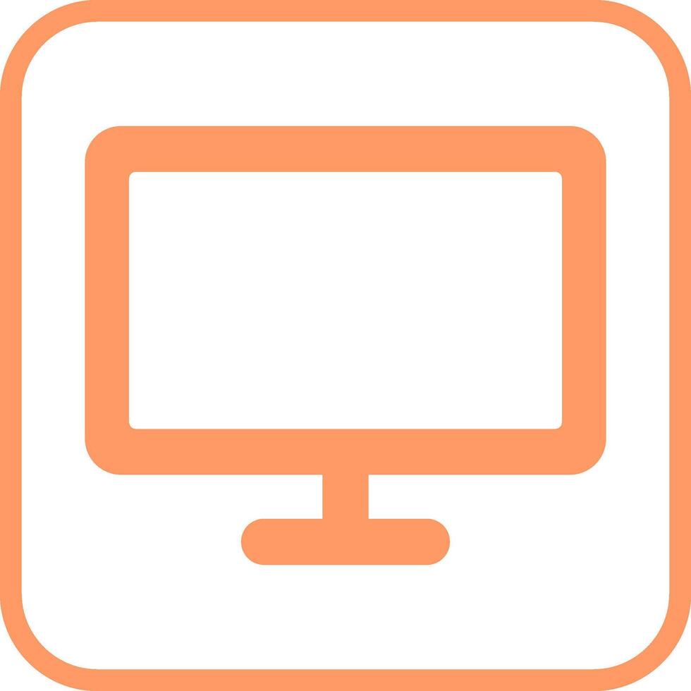 LCD Vector Icon