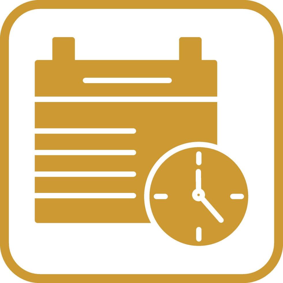 Clock Vector Icon