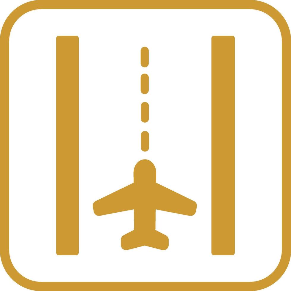 Runway Vector Icon