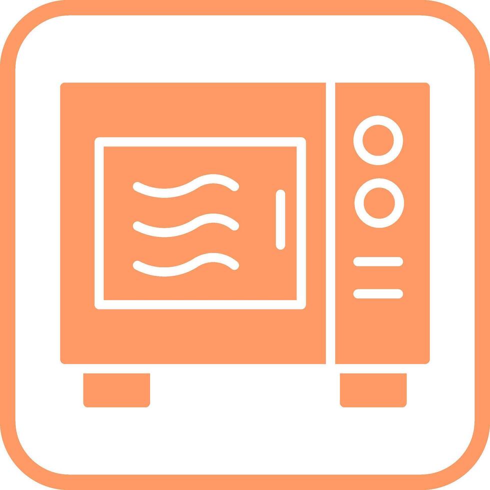 Microwave Vector Icon