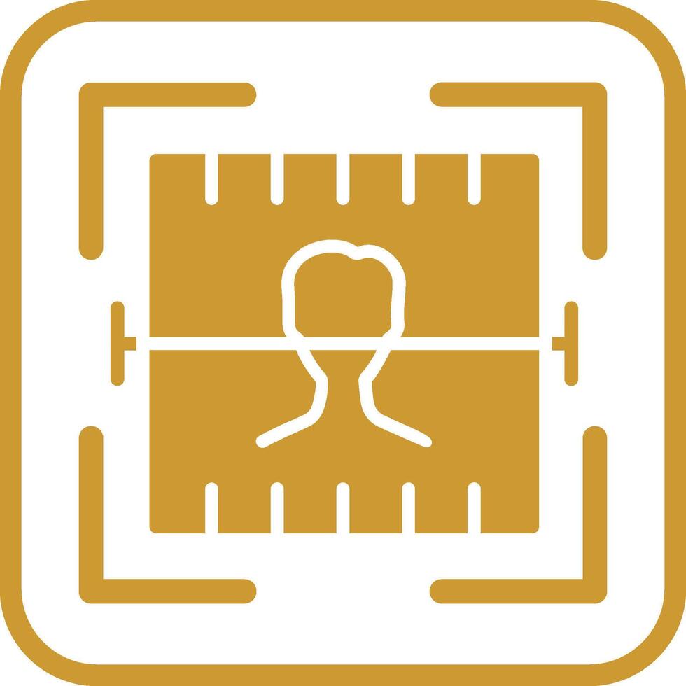 Face Scan Vector Icon