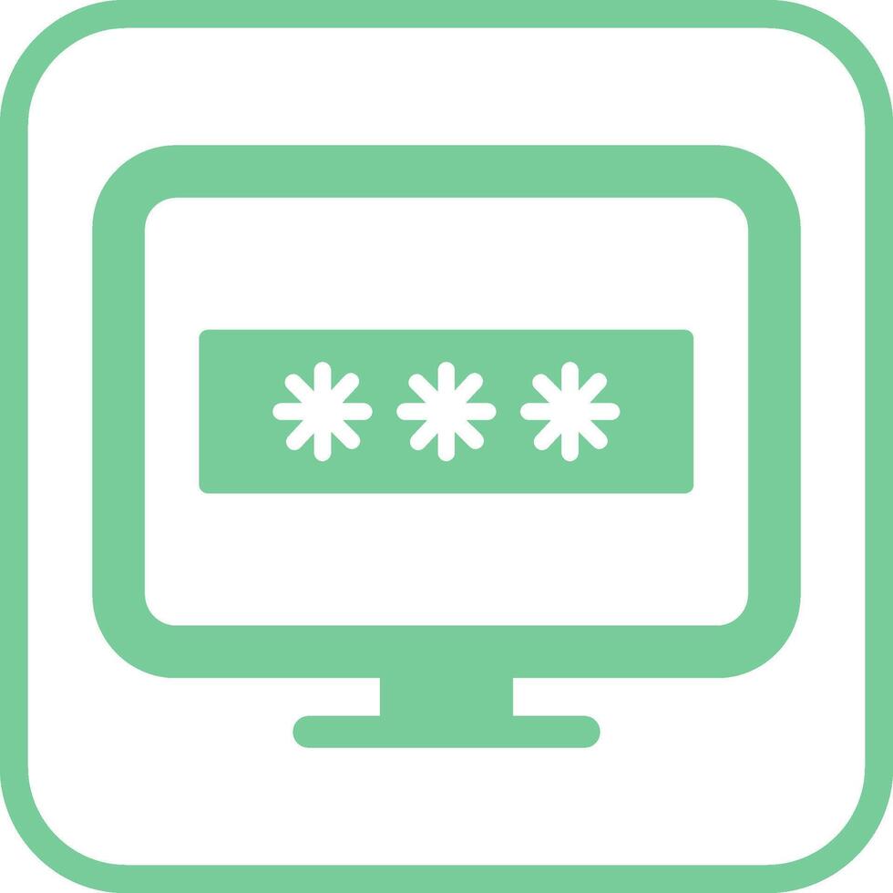 System Password Vector Icon