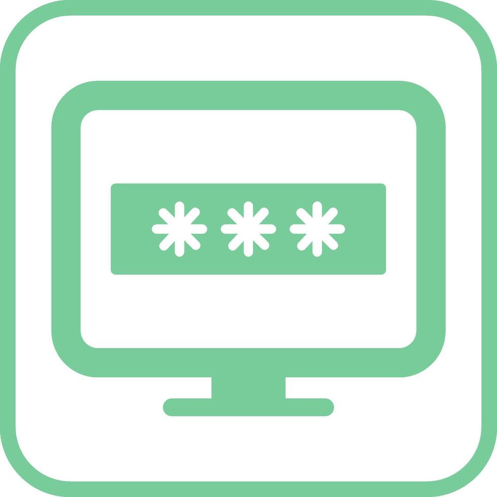 System Password Vector Icon