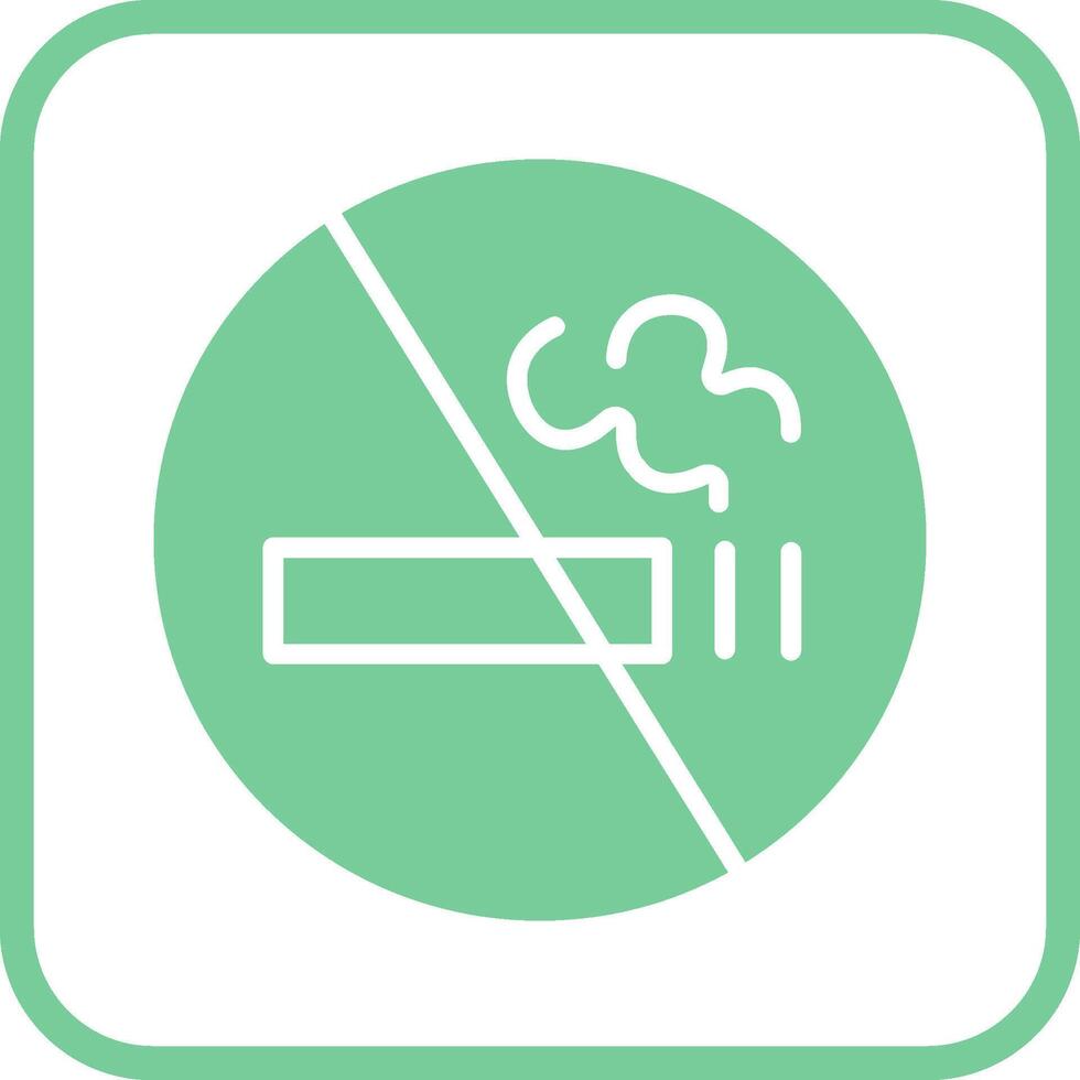 No Smoking Sign Vector Icon