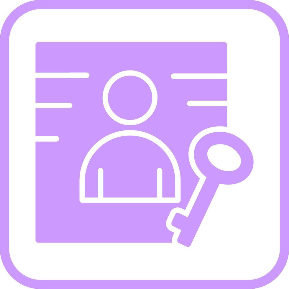 Business Key Vector Icon