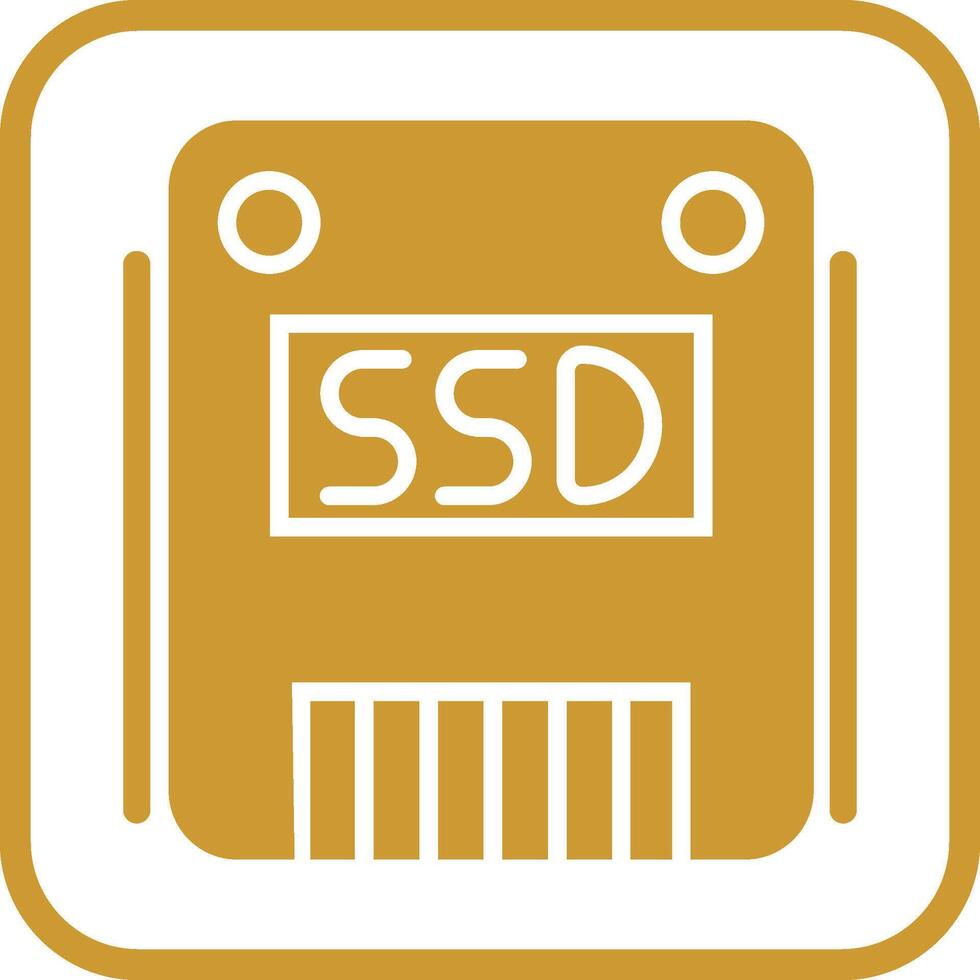 SSD Vector Icon