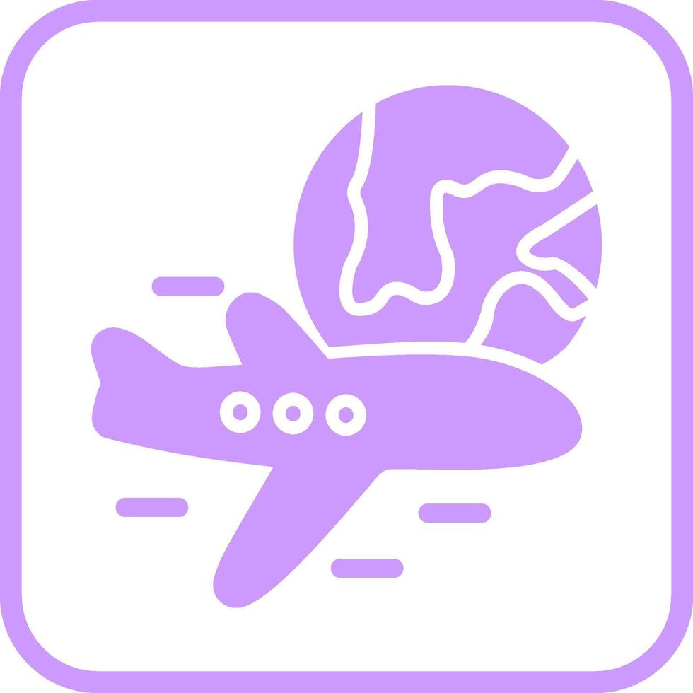 International Flights Vector Icon