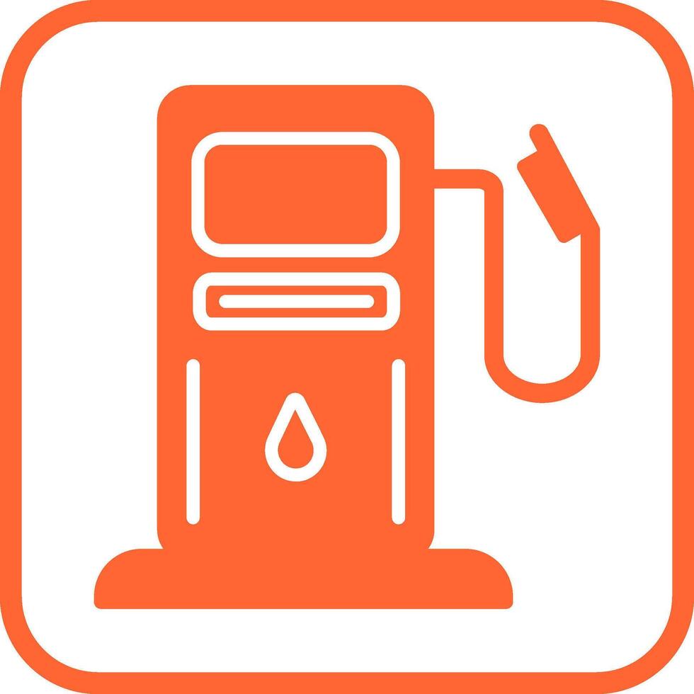 icono de vector de bomba de gasolina