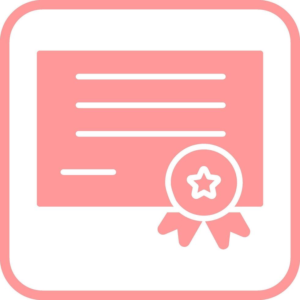 Diploma Vector Icon