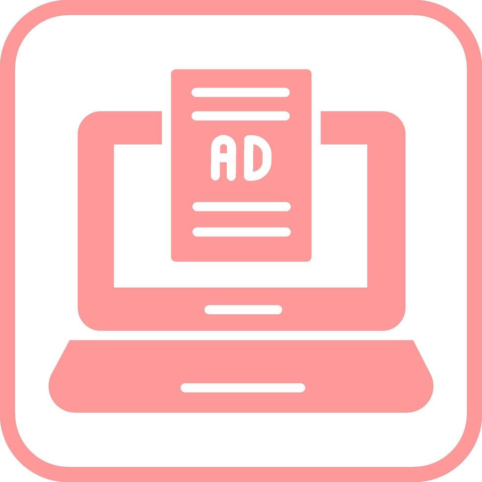 Internet Ads Vector Icon