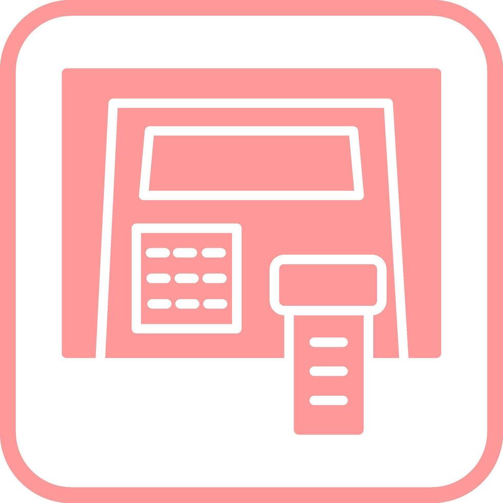 ATM Machine Vector Icon