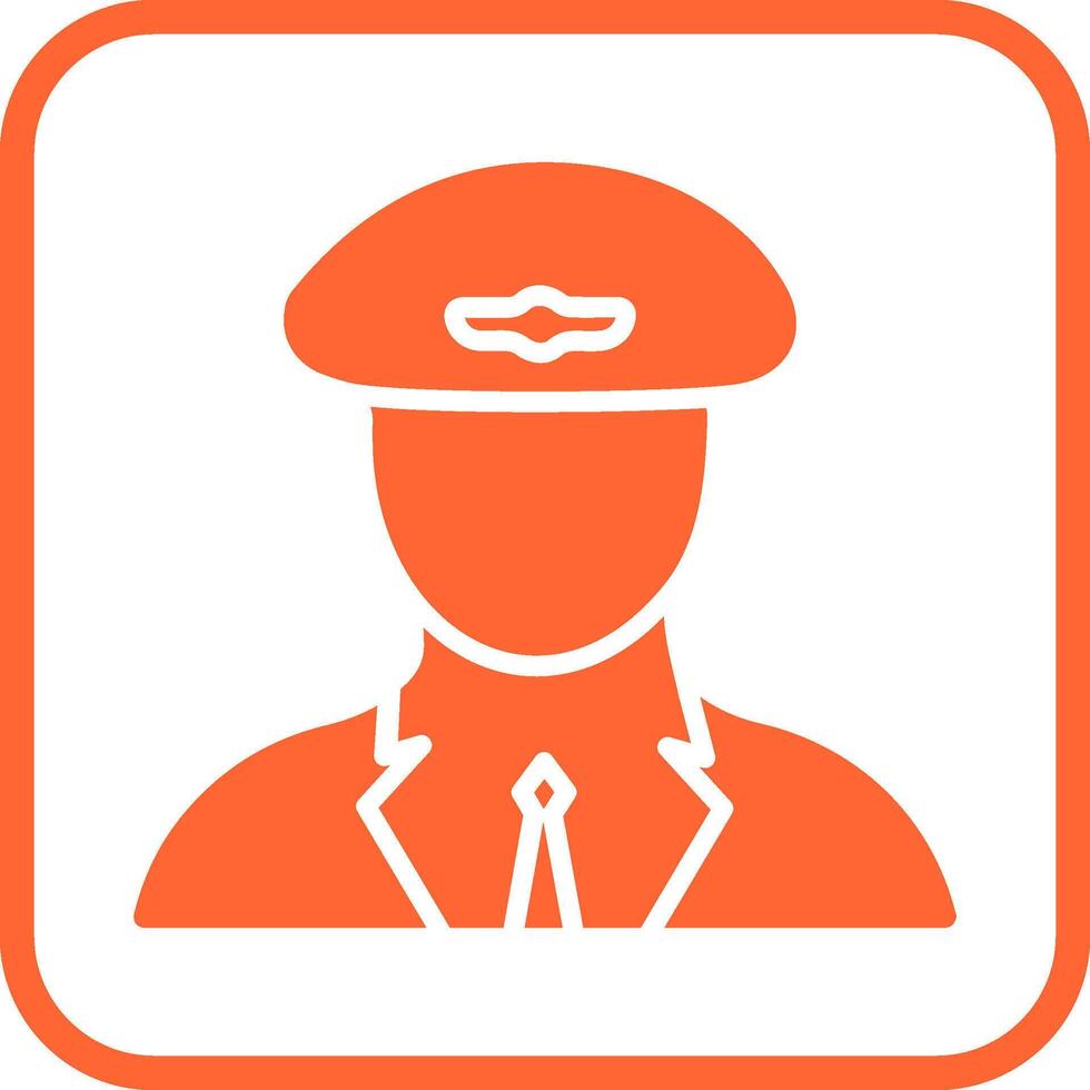 Flight Captain Vector Icon