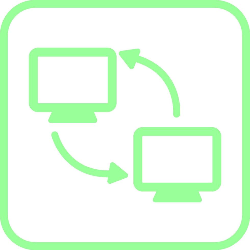 Synchronization Vector Icon