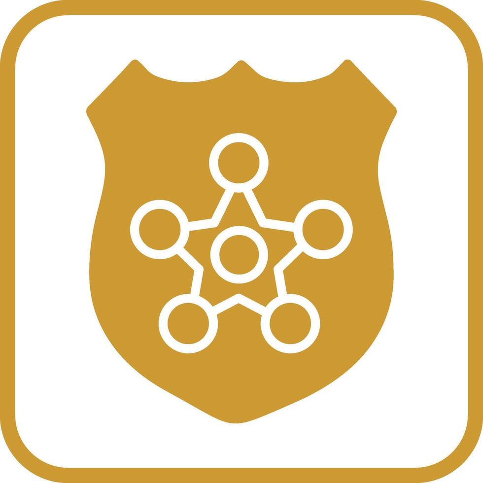 Police Badge II Vector Icon