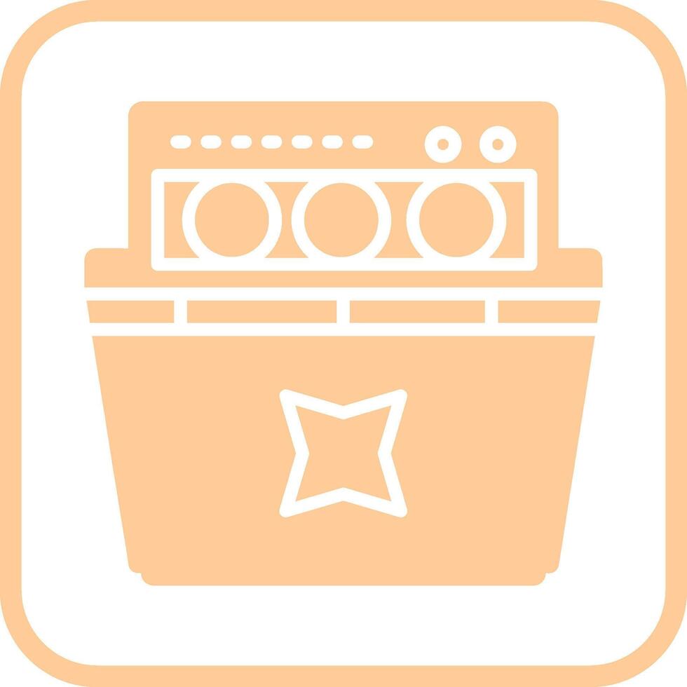 Dishwasher Vector Icon