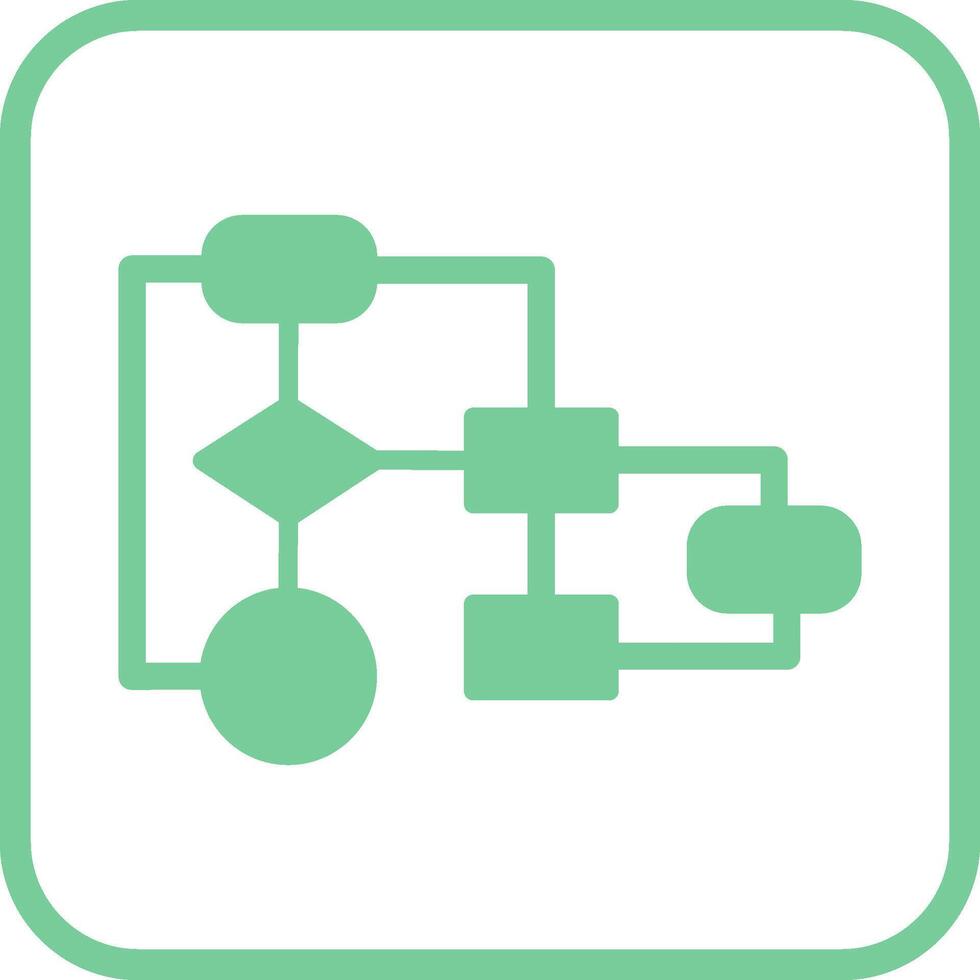 Flowchart Vector Icon