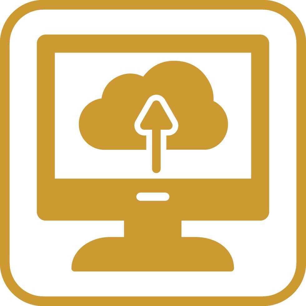 Cloud Backup Vector Icon