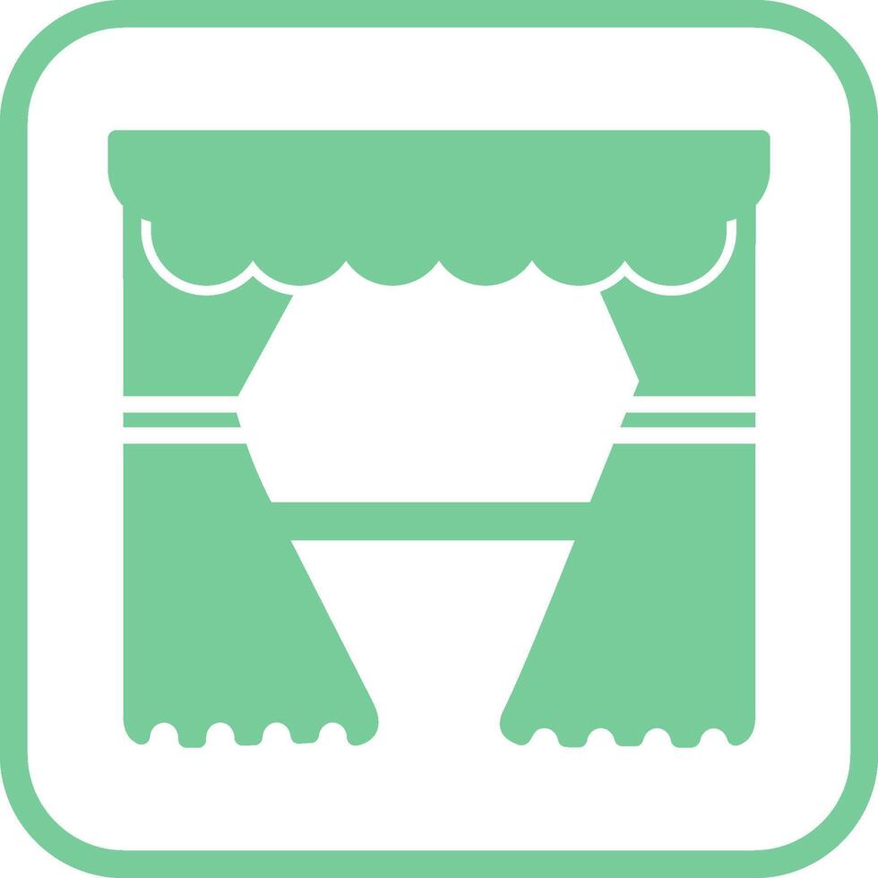 Curtains Vector Icon