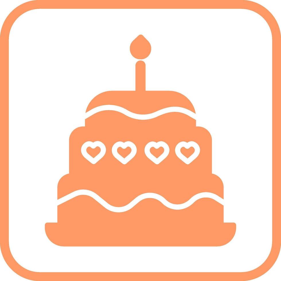 Cake Vector Icon