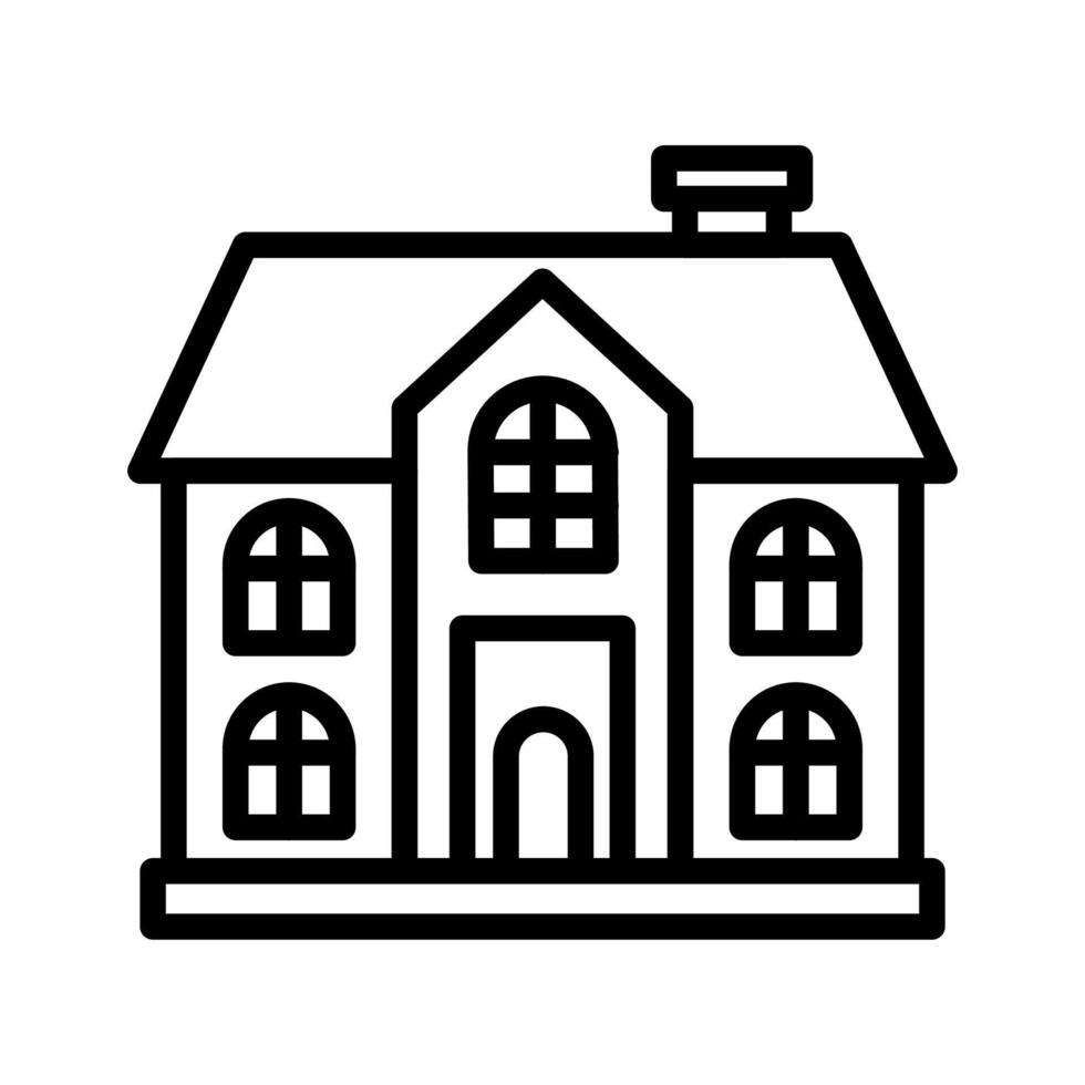 House icon in vector. Logotype vector