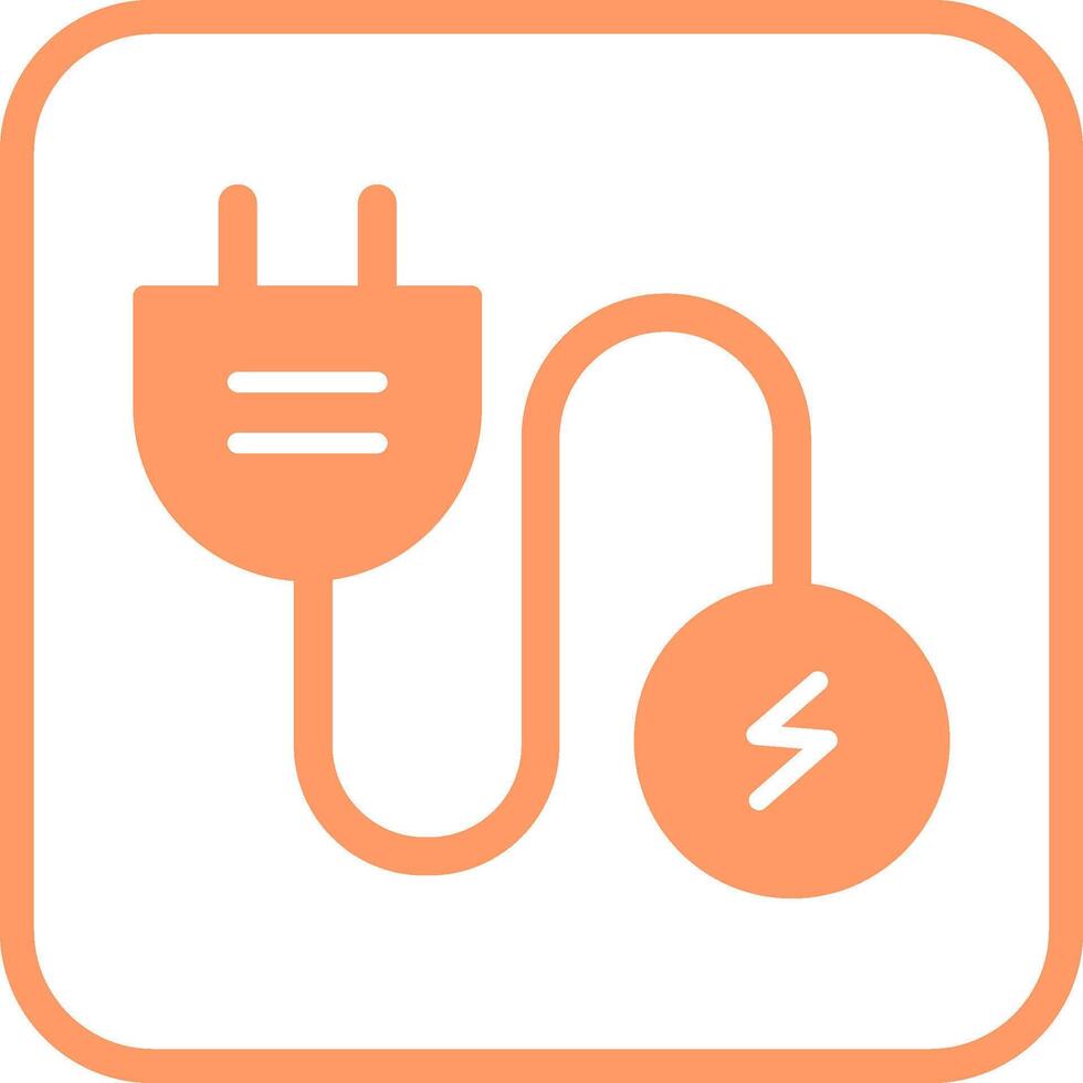 Electric Current Vector Icon