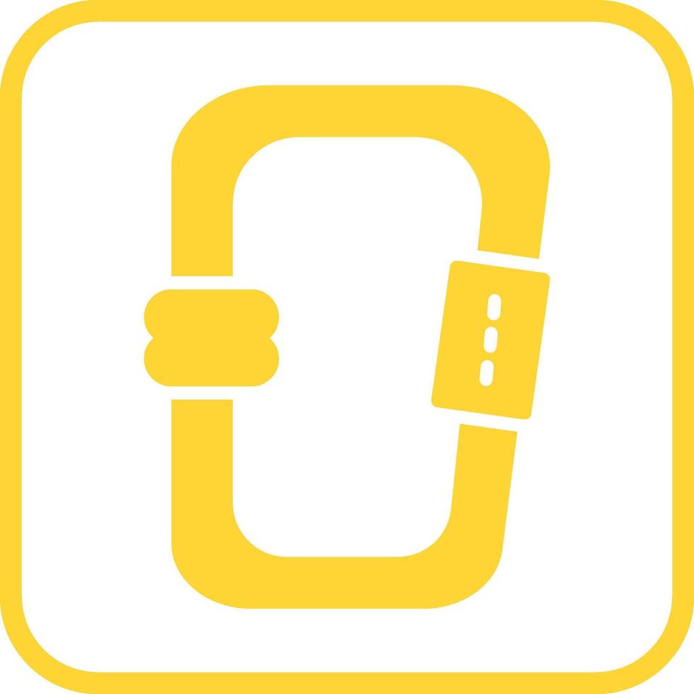 Carabiner Vector Icon