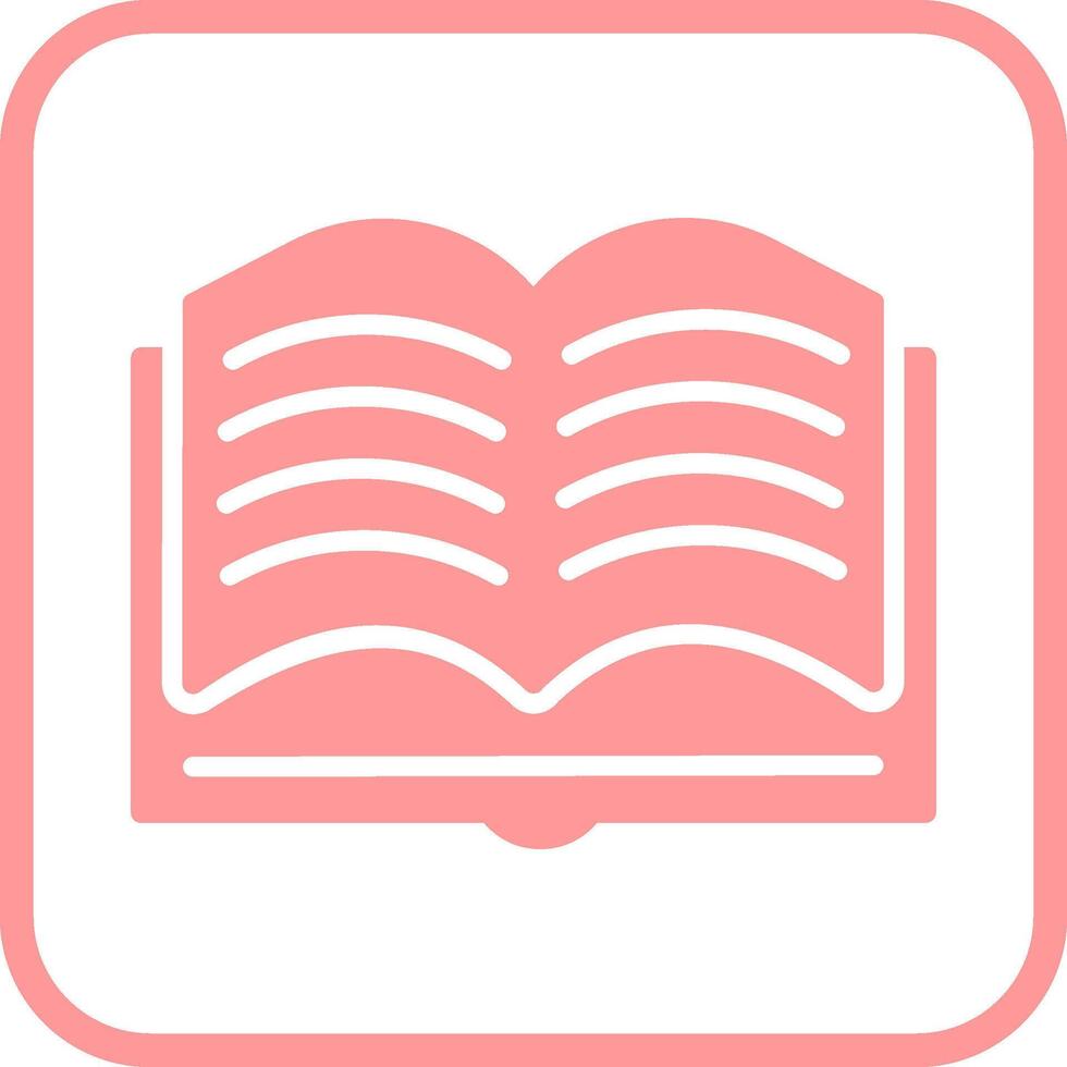 icono de vector de libros