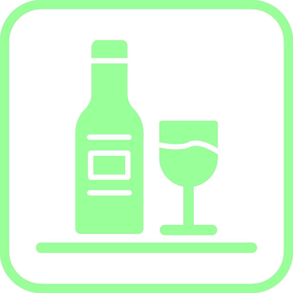 icono de vector de alcohol