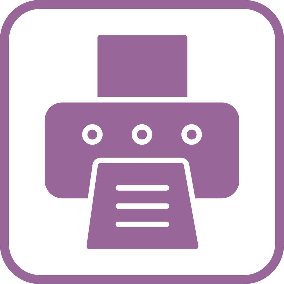 Print Vector Icon