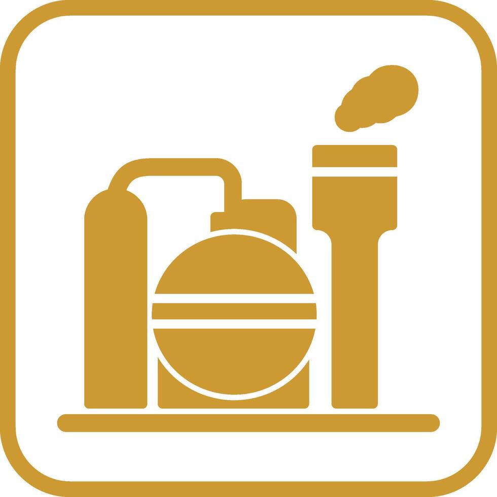 Refinery Vector Icon