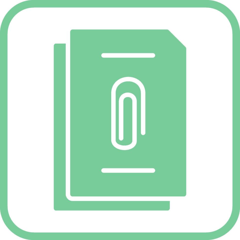 Clip Vector Icon