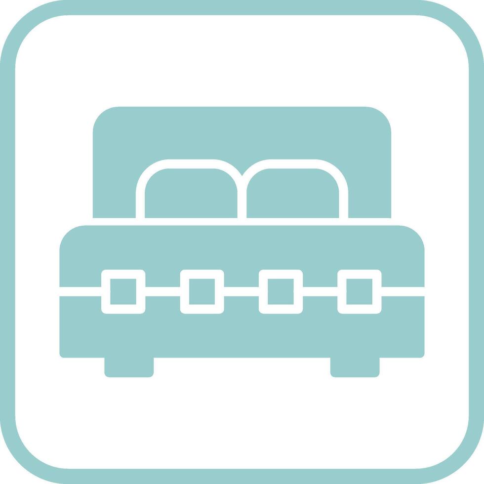 Double Bed I Vector Icon