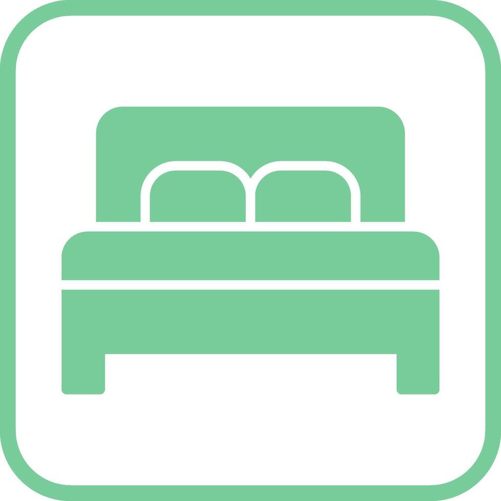 Double Bed II Vector Icon